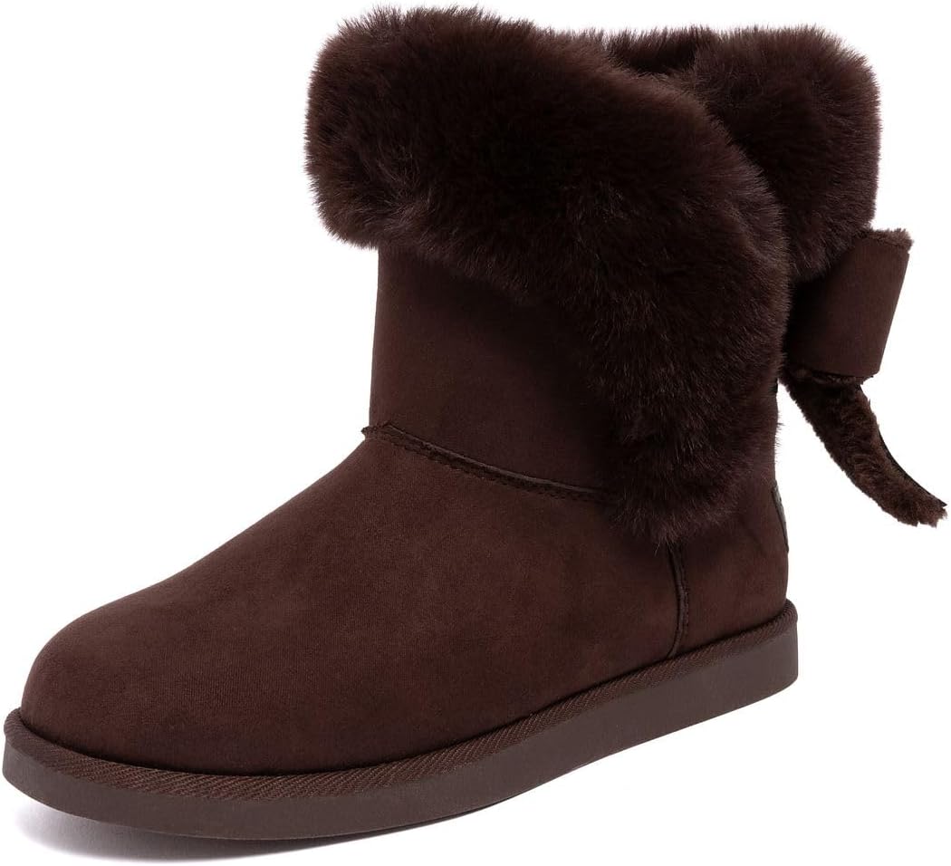 Juicy Couture Women's Slip On Winter Snow Boots for Cozy Style