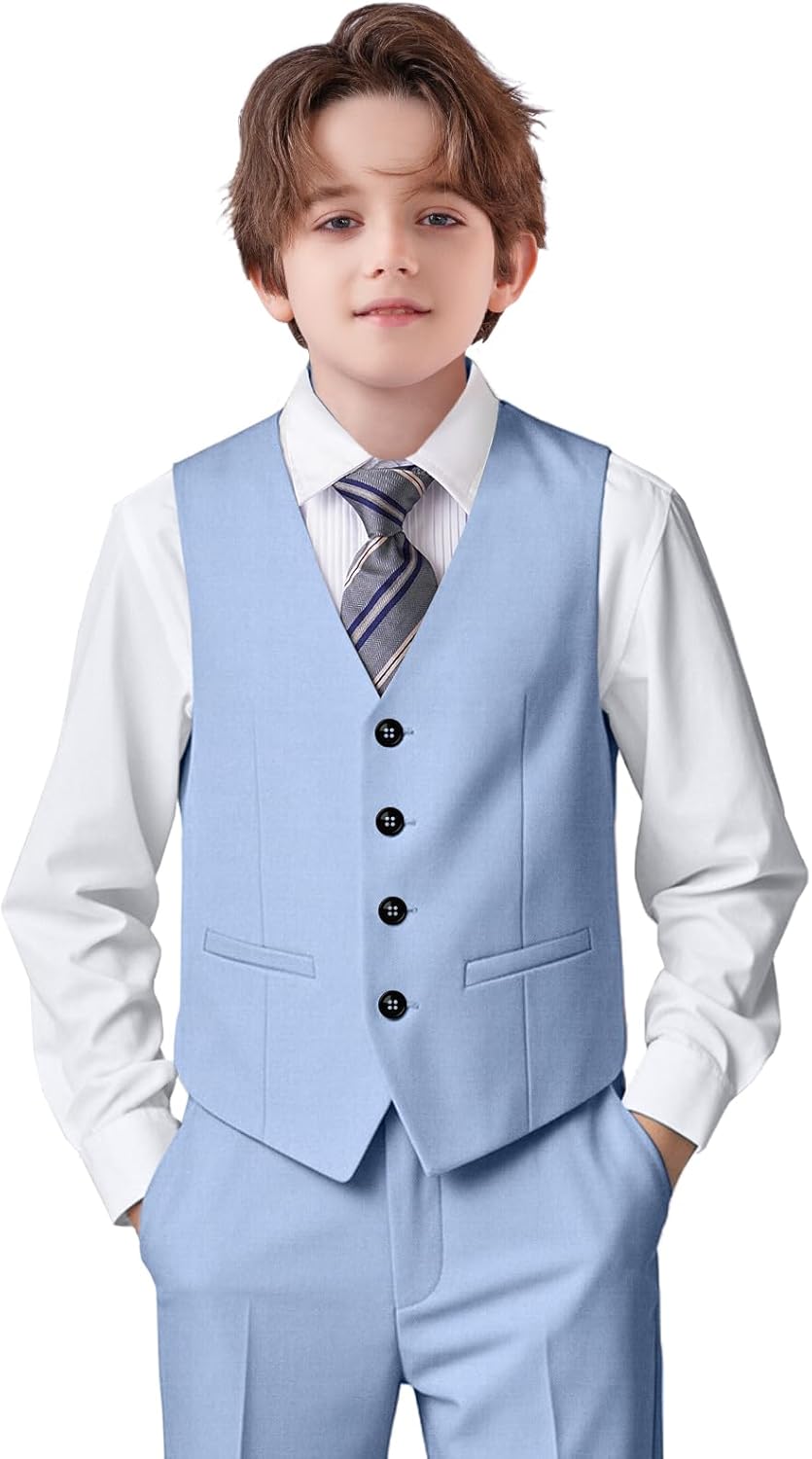 Boys Suit Formal Slim Fit Kids Wedding and Communion Outfit