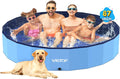 VISTOP Jumbo Foldable Dog Pool - Sturdy Portable Pet Bathing Tub