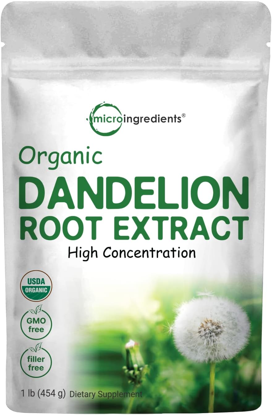 Pure Organic Dandelion Root Tea - Digestion & Immune Support