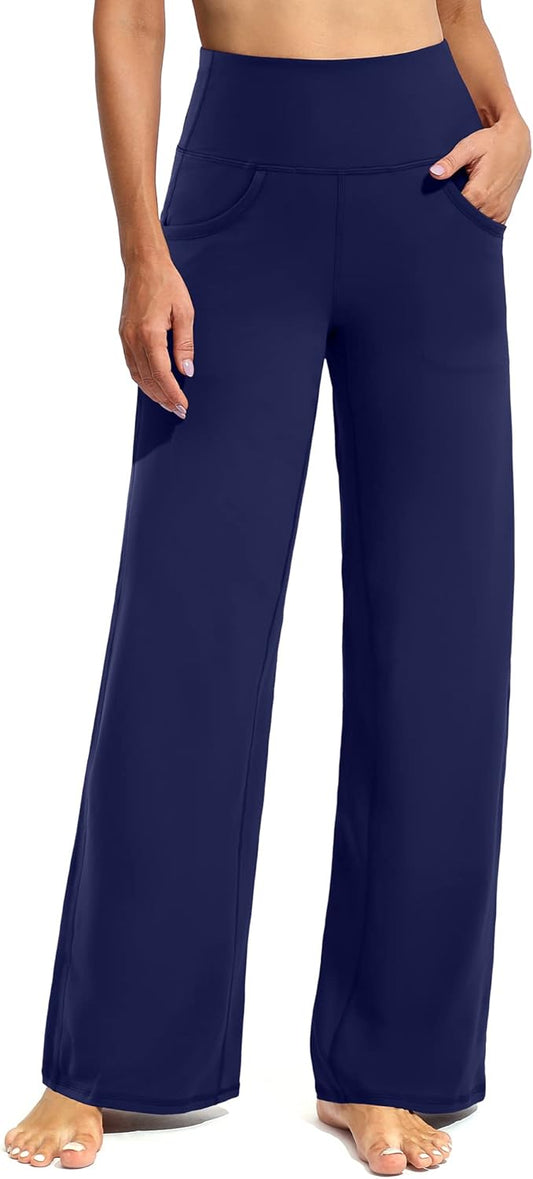 Promover Wide Leg Pants for Women - Perfect Yoga and Lounge Wear
