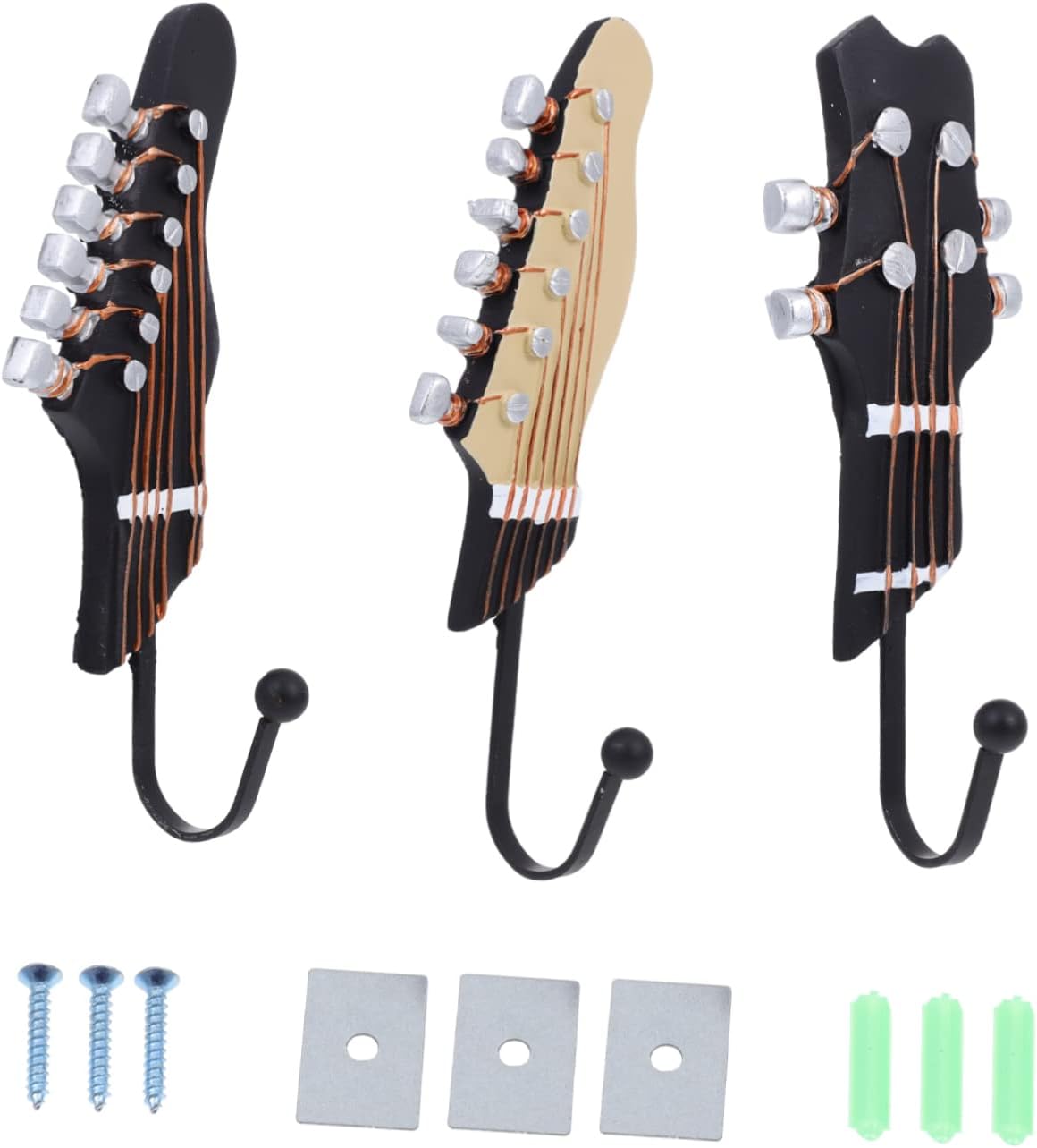 Guitar Coat Hook Set - Organize in Style!
