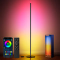 Smart RGB Corner Floor Lamp for Ambient Lighting and Music