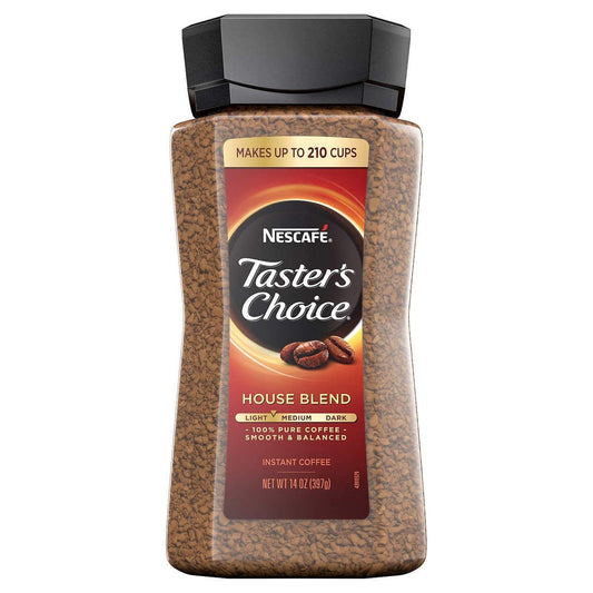 Taster's Choice Original Gourmet Instant Coffee, 4 Pack, 14 oz