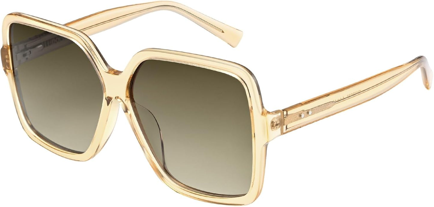 Oversized Square Sunglasses for Women and Men with UV Protection