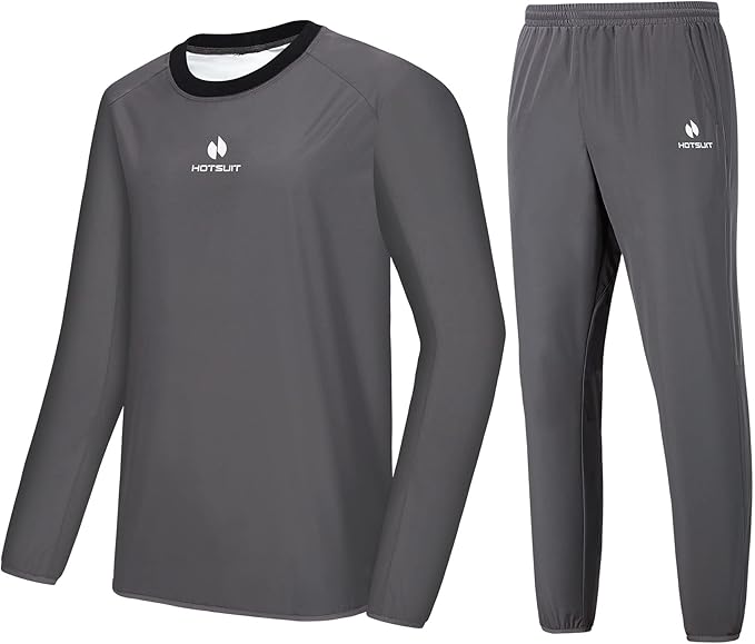 HOTSUIT Sauna Suit Men Anti Rip Sweat Suits for Gym Workouts