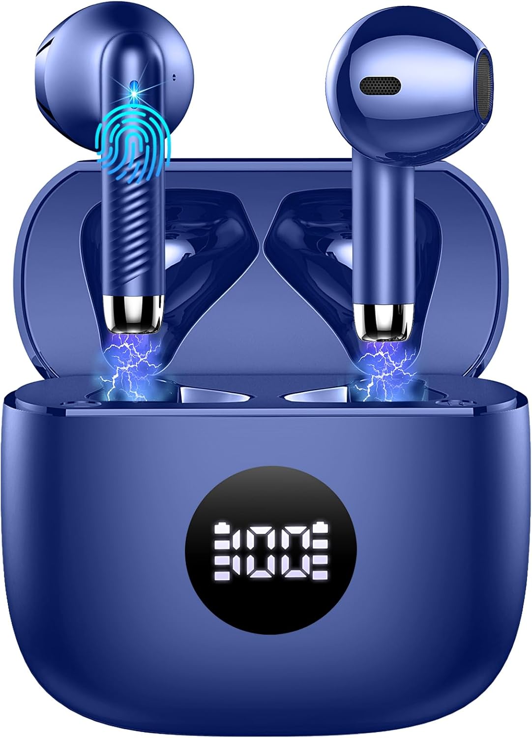 40H Playback Bass Stereo Earbuds - Jxrev