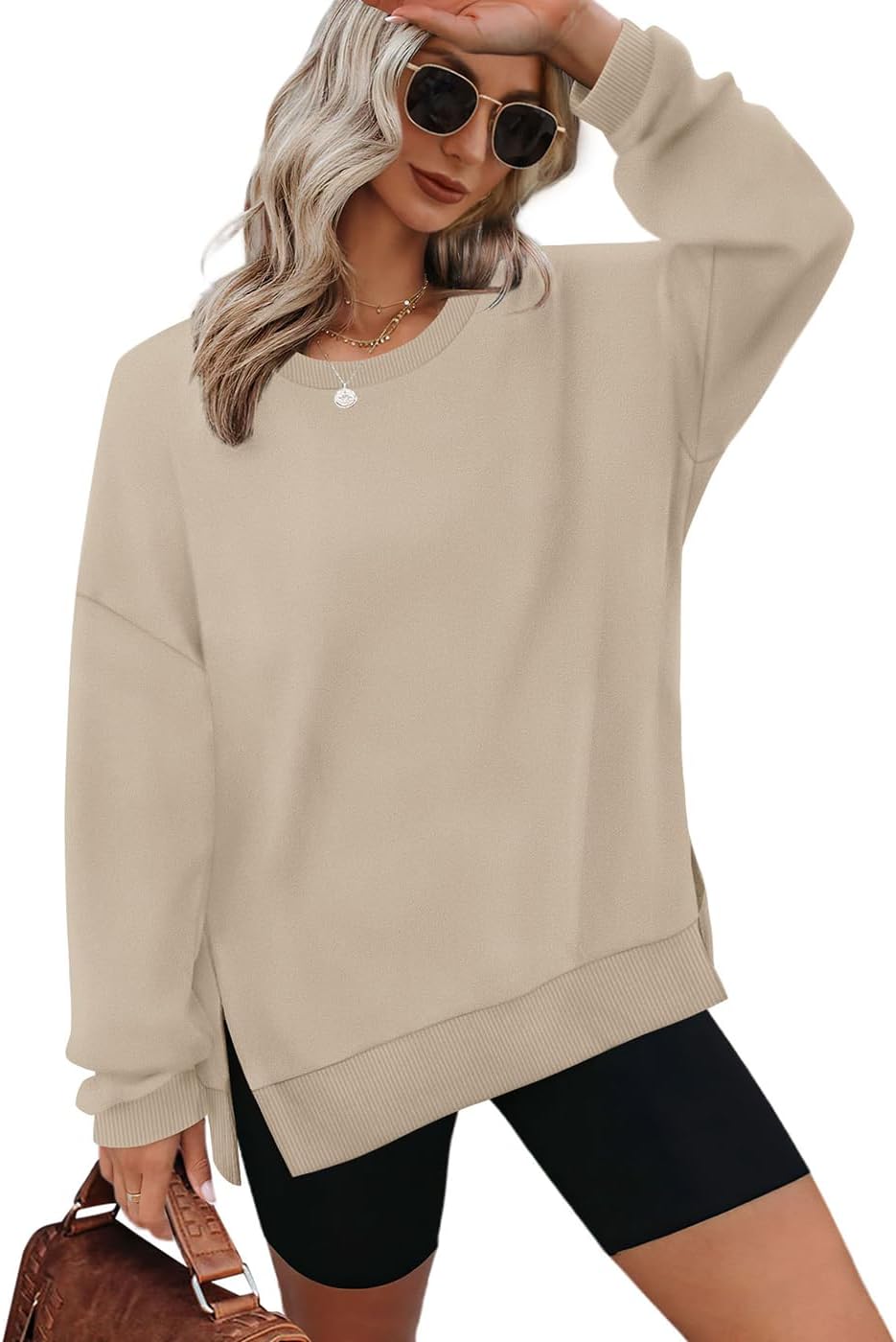 XIEERDUO Cozy Oversized Sweatshirt for Women