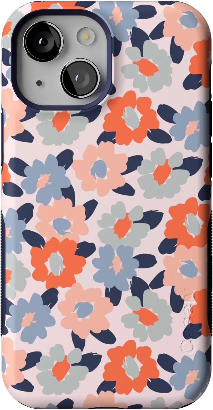 Casely iPhone 13 Mini Case - Bold Floral Design with Protection