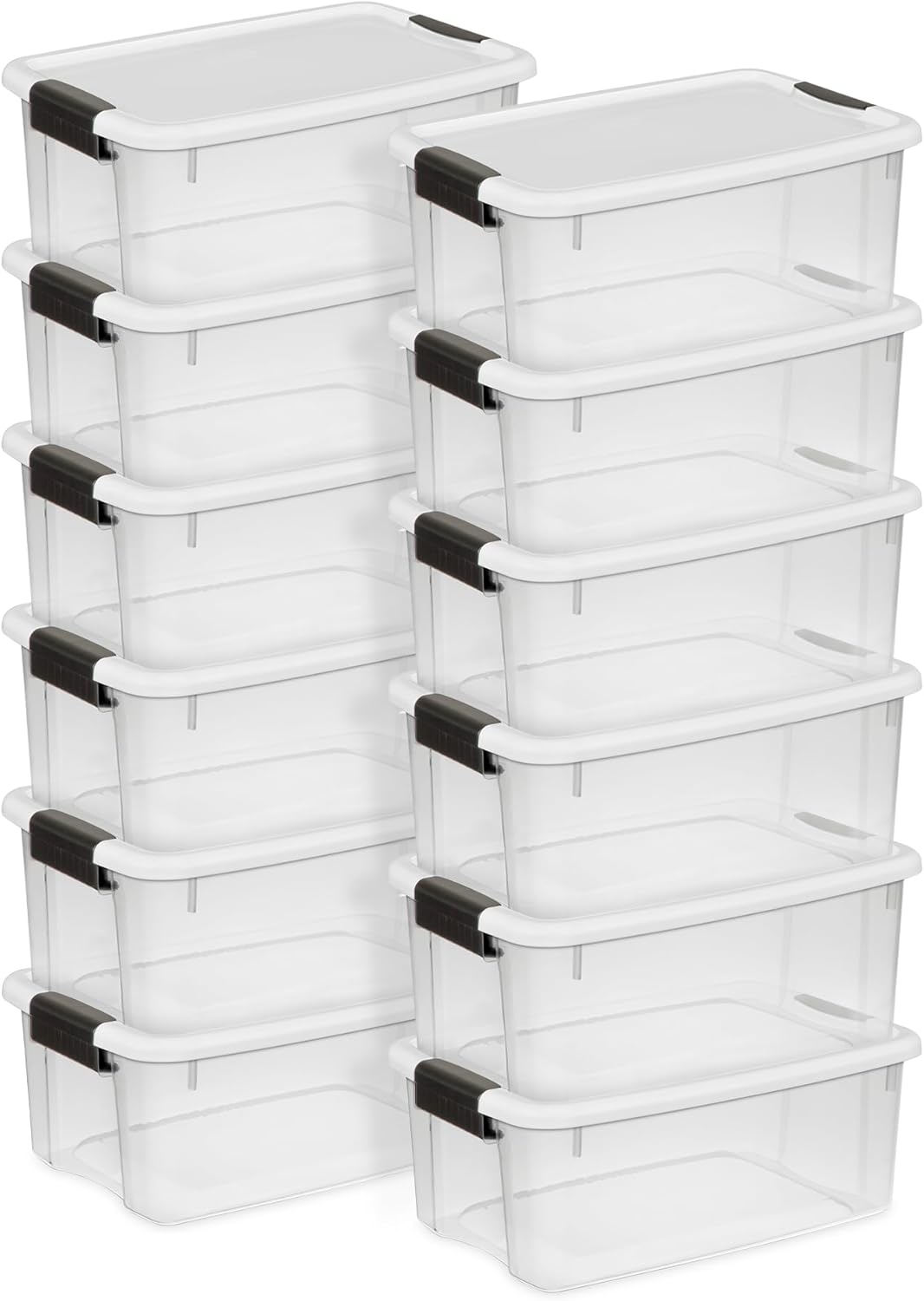 Sterilite 12-Pack Ultra Latching Box for Heavy-Duty Storage