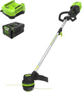 80V 16 in Brushless String Trimmer - Powerful Cordless Yard Tool