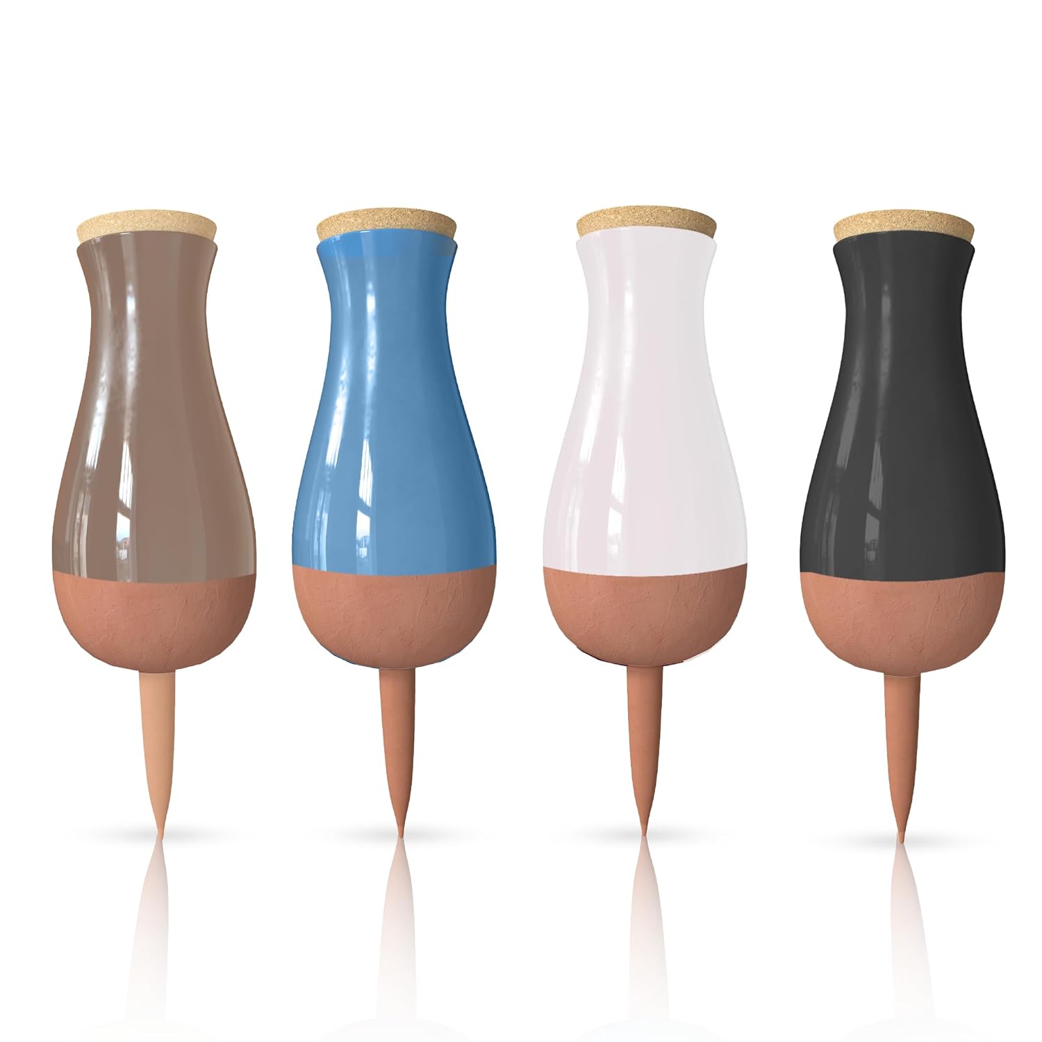 Ollas Terracotta Plant Watering Globes - Self Watering System