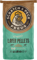 Whole Grain Layer Pellets Chicken and Duck Feed - Organic, Corn-Free