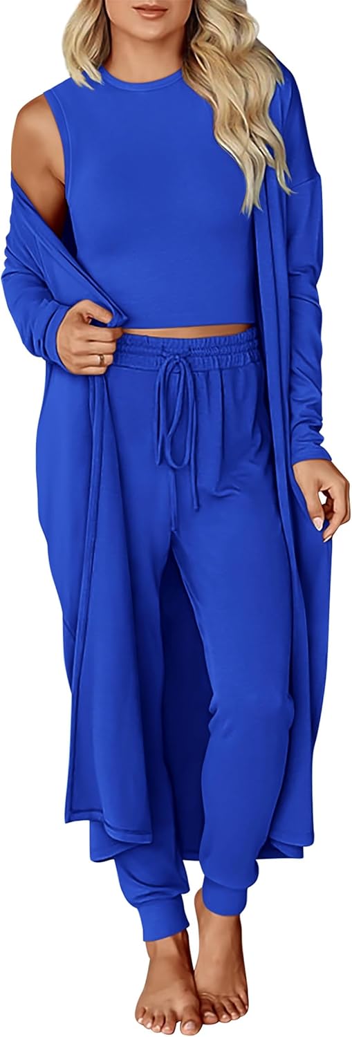 KIRUNDO 3 Piece Lounge Sets for Women Travel and Vacation Style