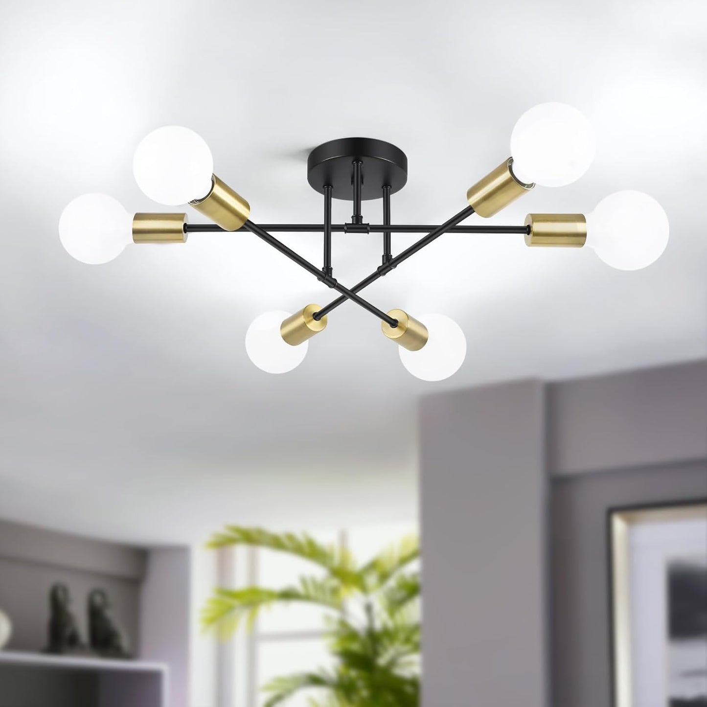 Modern Sputnik Chandelier for Stylish Home Lighting Needs