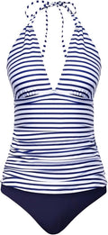 Stylish Yonique Women's Two Piece Swimsuit with Tummy Control Feature