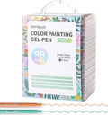 Gel Pens with Fine Point 0.6mm, 99 Colors - Smooth, Blendable Ink
