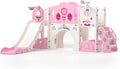9 in 1 Toddler Slide and Climber Playset Freestanding Playground