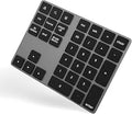 Bluetooth Numeric Keypad 34-Keys Aluminum Rechargeable - Portable