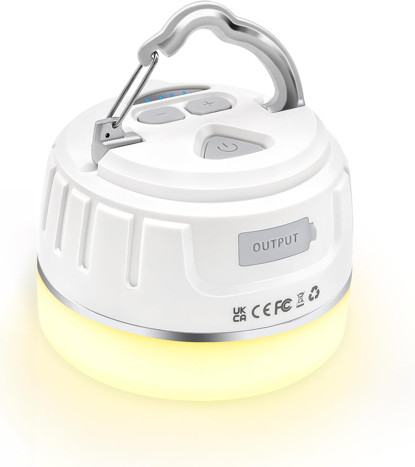 1000LM Rechargeable LED Lantern - 300H Runtime, Waterproof for Camping & Emergencies