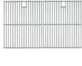 17 Inch Grill Grate for Nexgrill 4/5 Burner Replacement - Heavy Duty