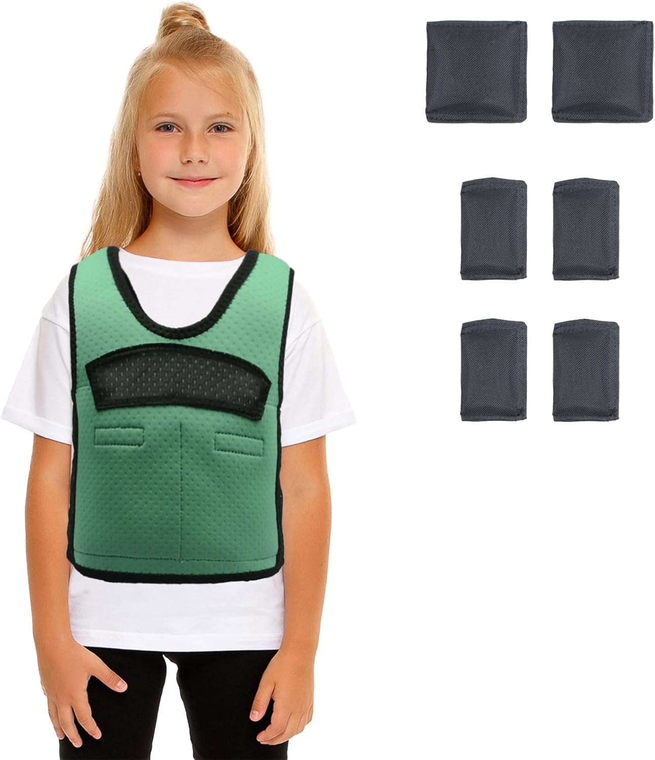Compression Vest for Kids - Adjustable Weighted Vest for Comfort