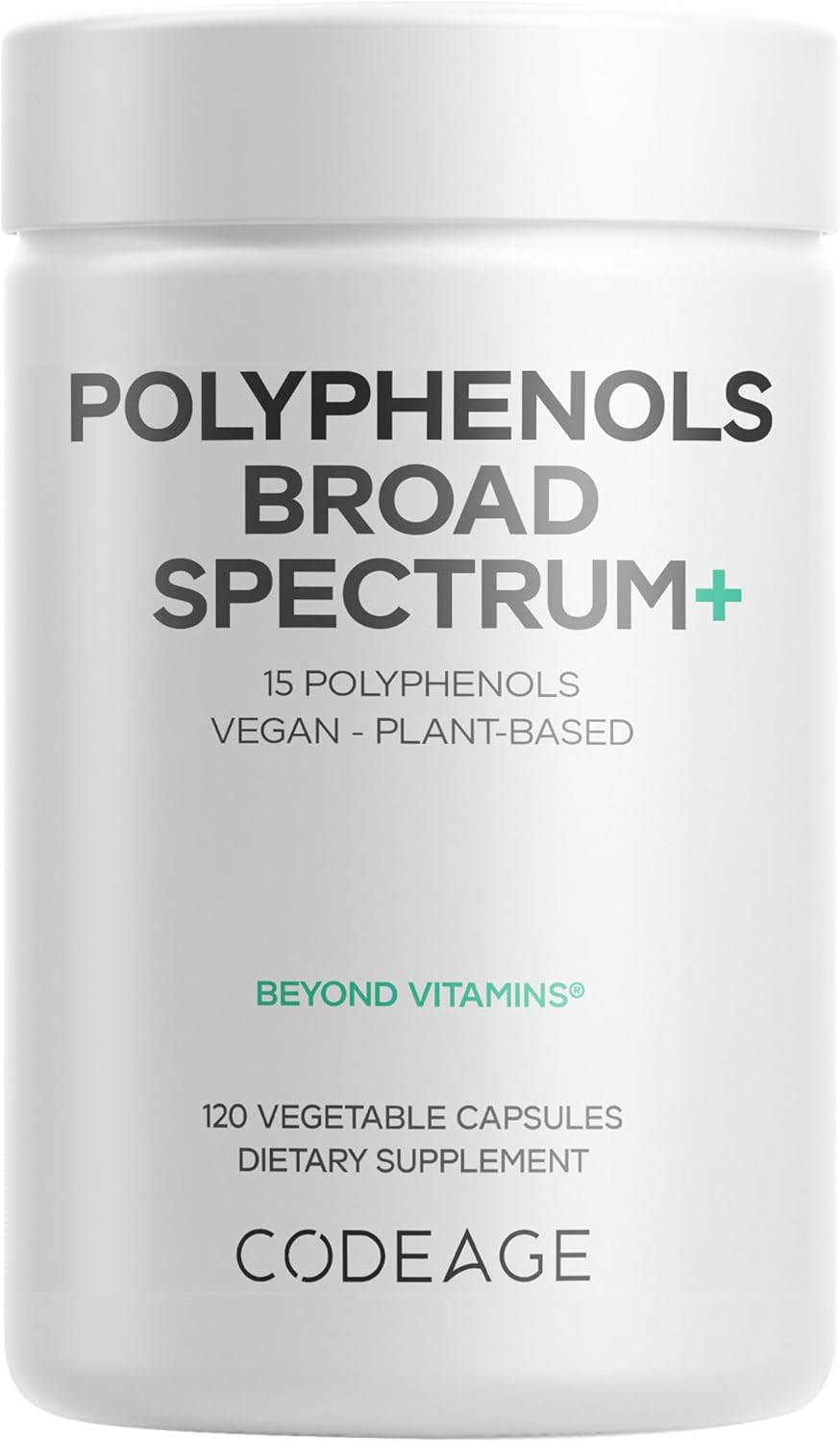 Codeage Polyphenols Broad Spectrum Supplement with 15 Fruits