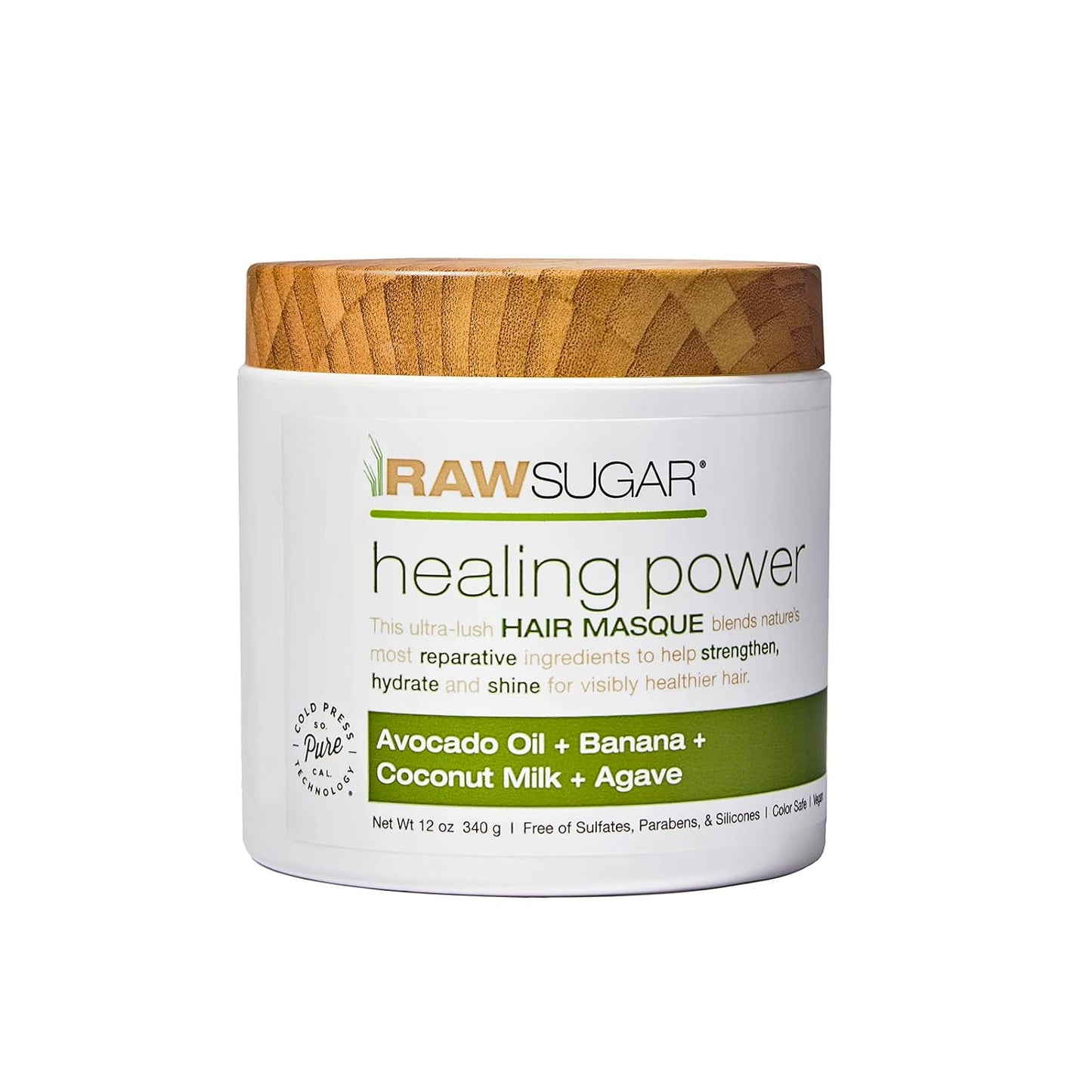Hydrating Hair Masque | Nourishing Blend | 12 oz