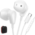 USB C Headphones for iPad and USB-C Phones - Wired HiFi Earbuds