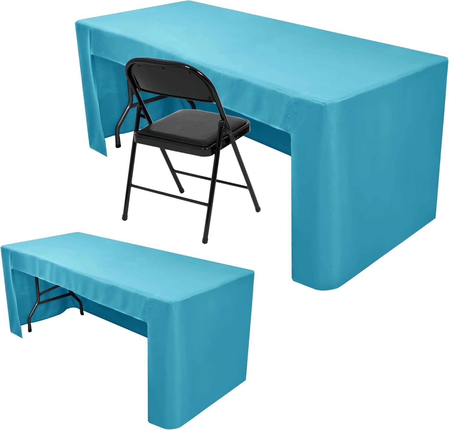 Fitted Table Cover for 6ft Tables - Durable & Wrinkle Resistant
