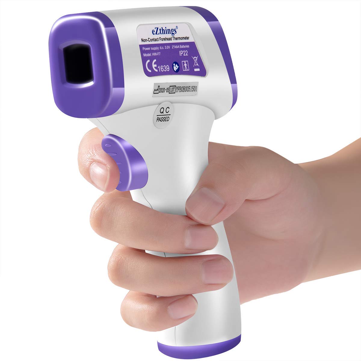 eZthings Heavy Duty Infrared Thermometer for All Ages