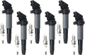 UF522 Ignition Coil Pack with Iridium Spark Plugs Set of 6 - Reliable