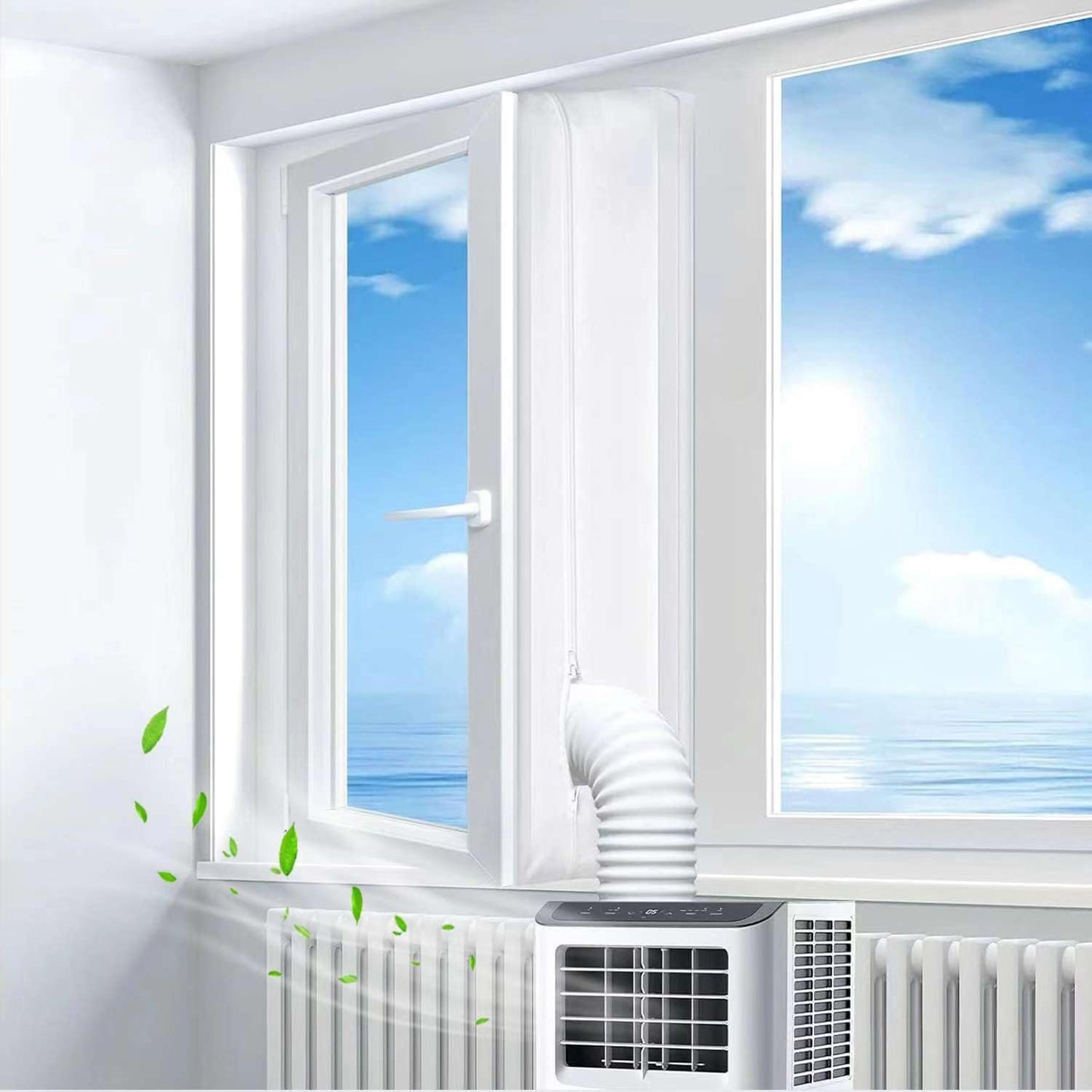 YAHENLI 118 Portable AC Window Seal ~ Easy Install