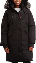 CANADA WEATHER GEAR Women's Winter Coat Stadium Parka - Long, Warm Fit