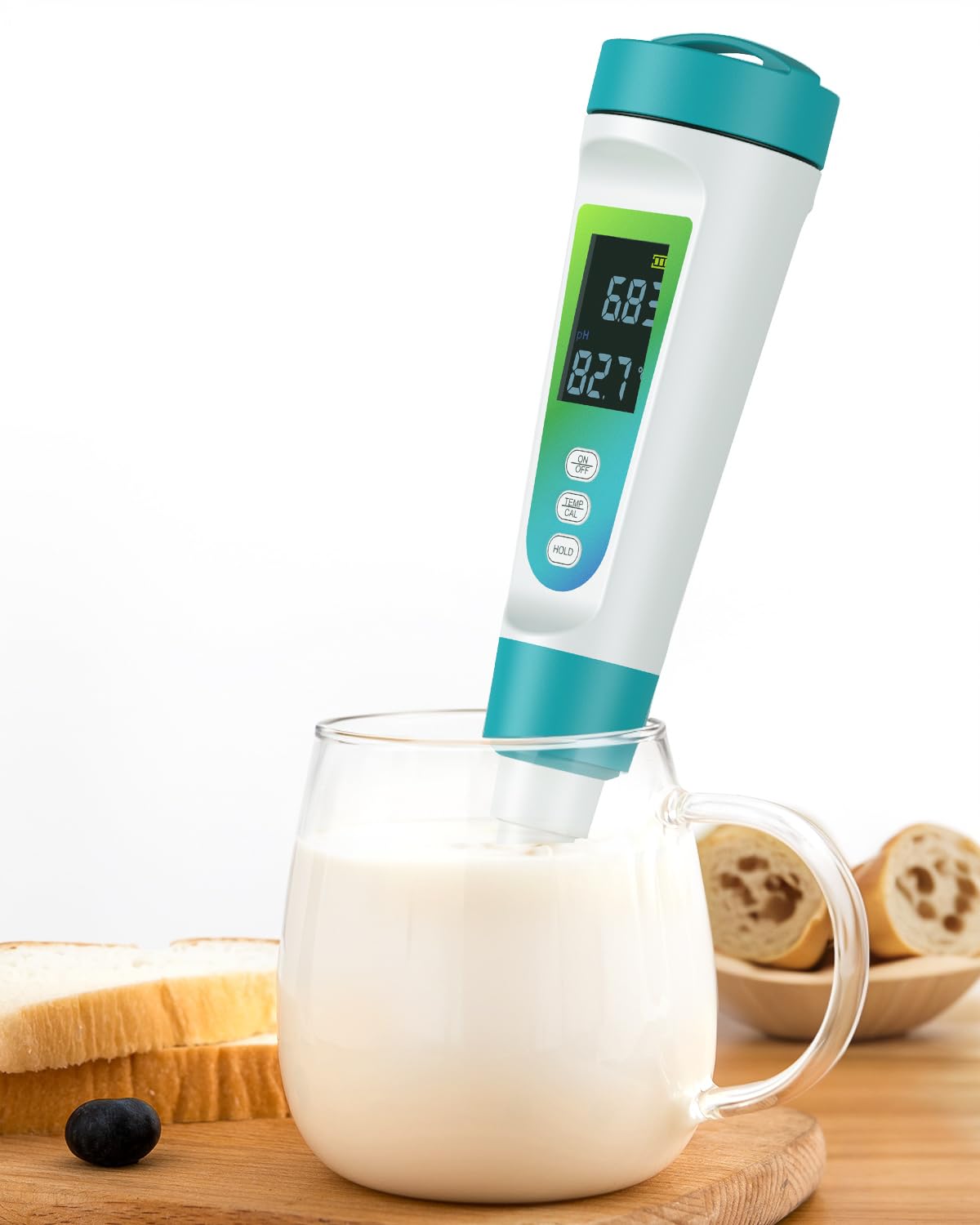 Pawfly Digital pH Meter for Food - Accurate Testing Tool