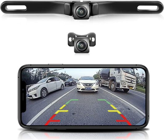 GreenYi 5G WiFi Car Backup Camera - HD Rear/Front View