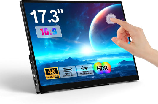 Ultra HD 17.3'' Touchscreen Monitor w/ HDR & Freesync
