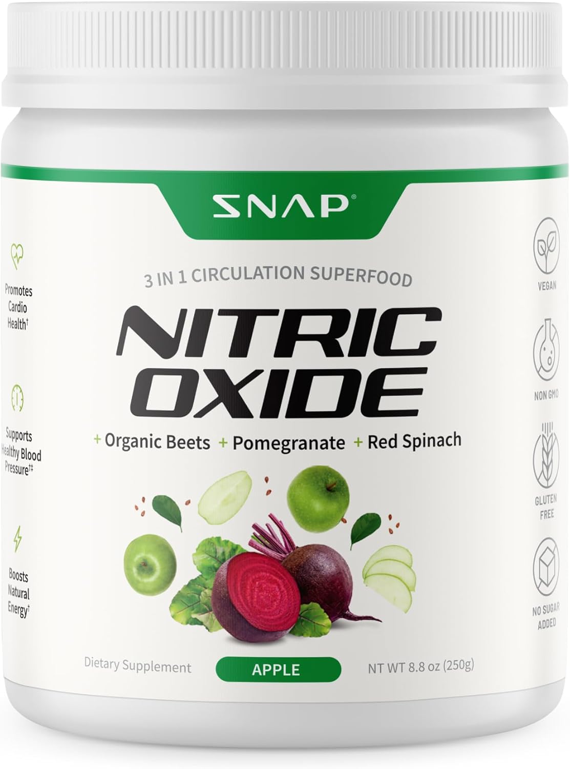 Organic Beet Root Powder for Energy and Heart Health Support