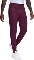 Tall Men's Joggers Long Inseam Athletic Track Pants - 3 Zipper Pockets