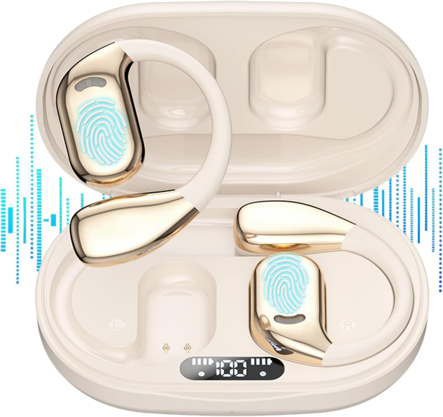AI Translator Earbuds - 144 Languages, Real-Time Translation