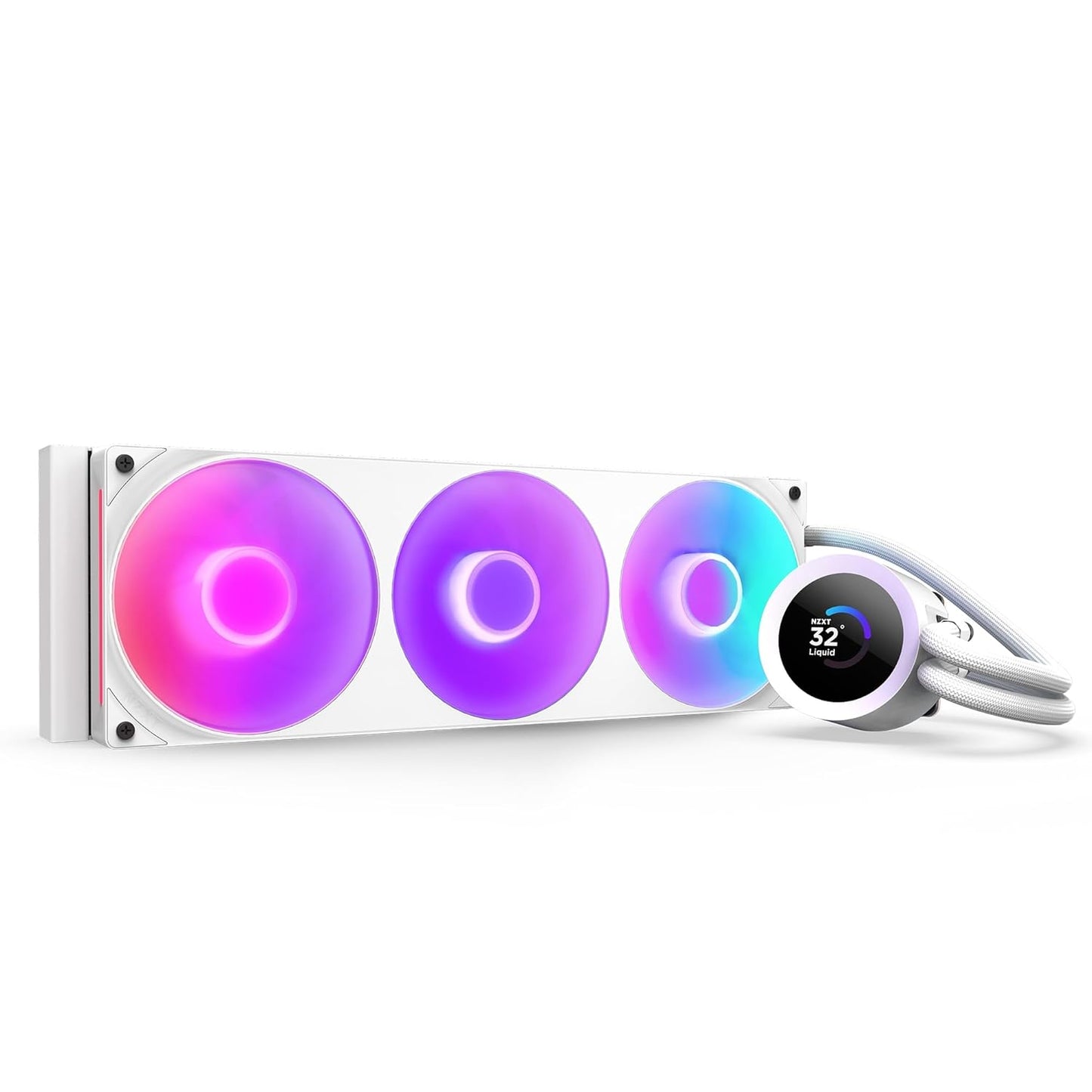 NZXT Kraken Plus 360 RGB AIO CPU Liquid Cooler for High Performance