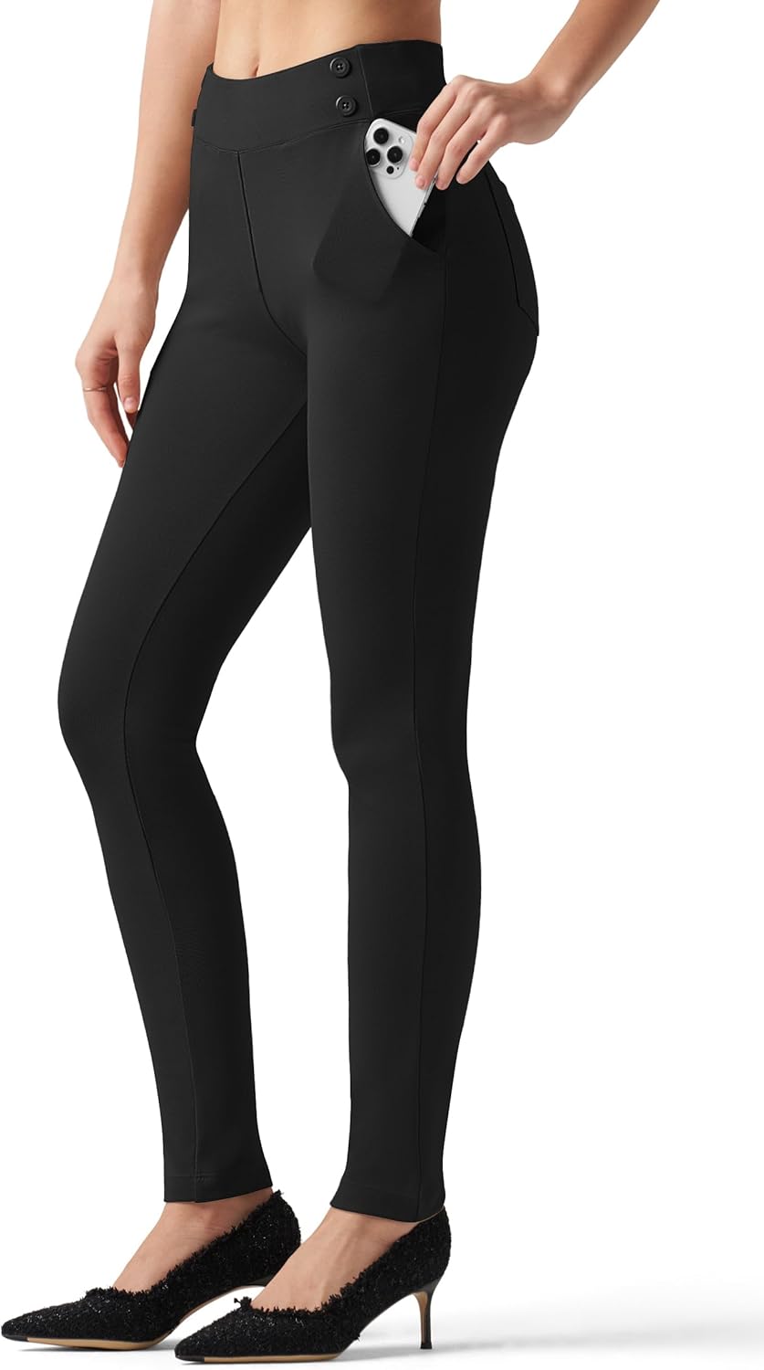 Willit Women's Yoga Dress Pants for Office and Casual Wear