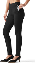 Willit Women's Yoga Dress Pants Skinny Work Slacks - High Waisted