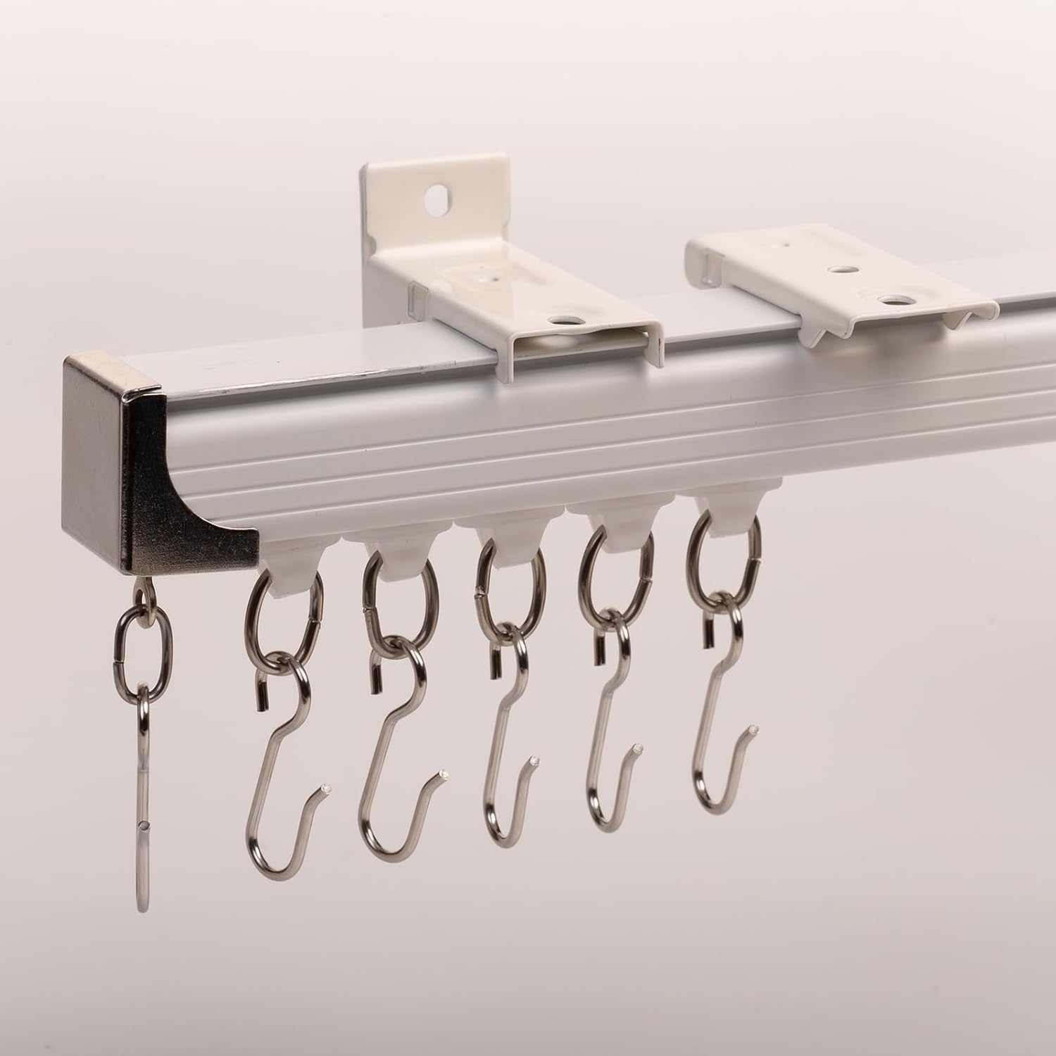 INNOVIO Heavy Duty Ceiling Curtain Track - Easy Installation