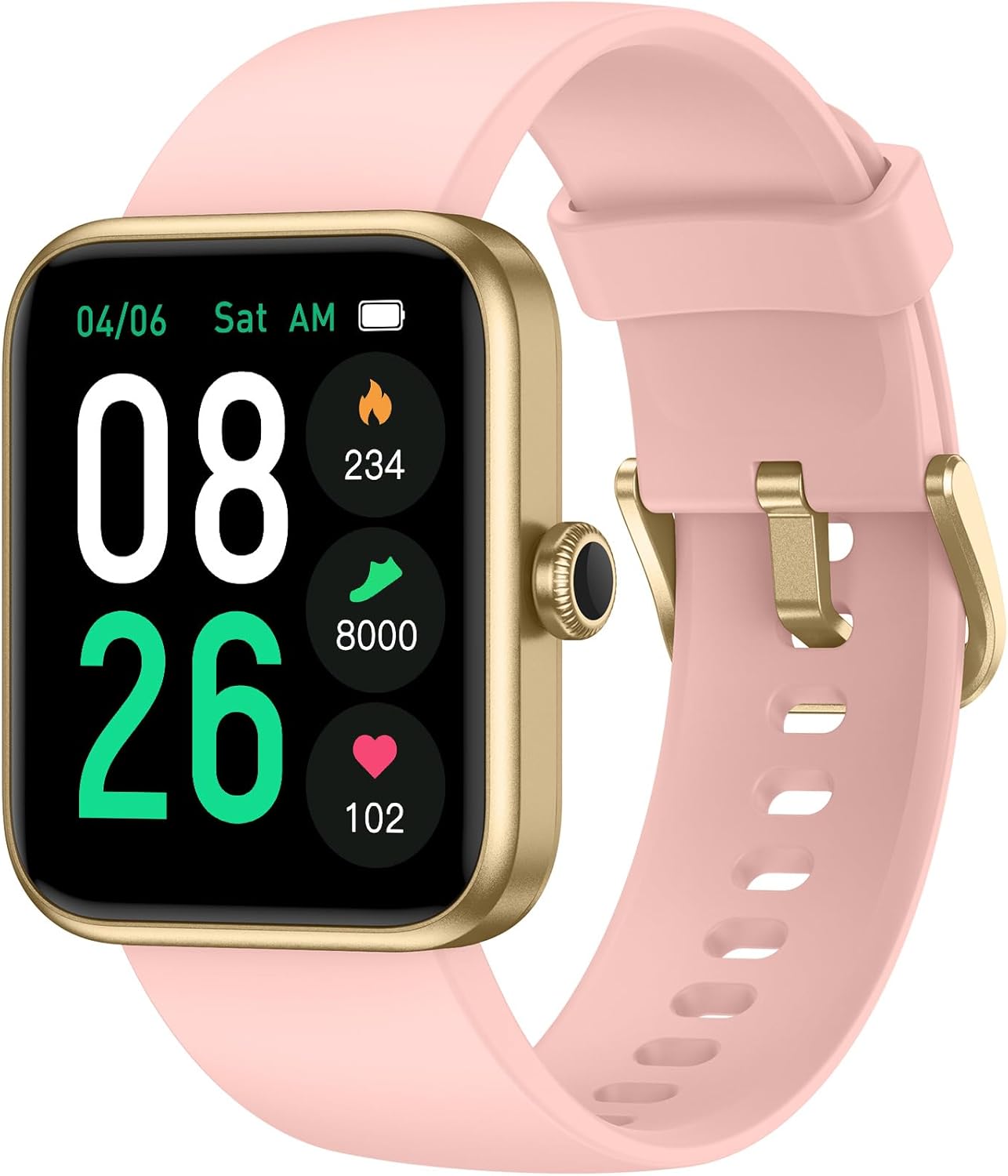 LIVIKEY Smartwatch: Heart Rate, Sleep & Fitness Tracker