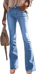 Sidefeel High Waisted Bell Bottom Jeans - Flattering Retro Fit