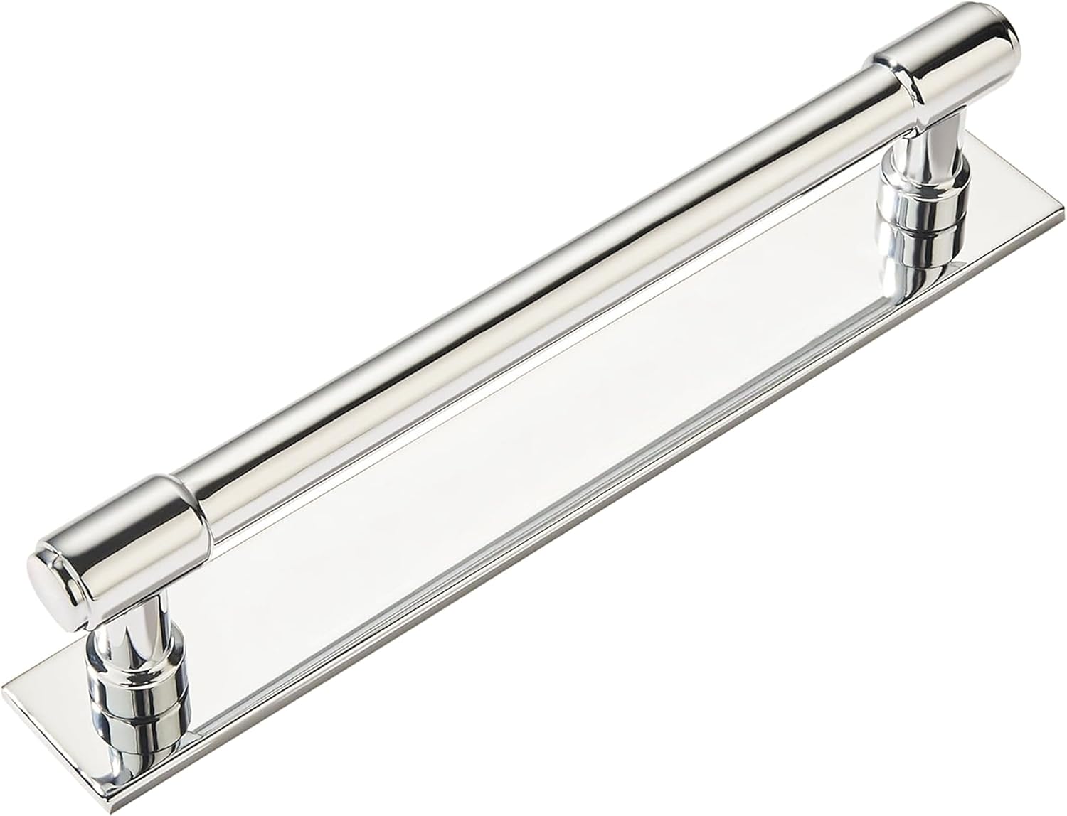 Polished Nickel Cabinet Pulls - 5 Pack 6 Inch Handles for Cabinets