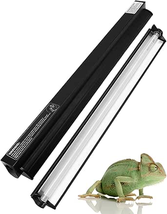 8W T5 HO UVB Reptile Light Fixture Kit for Healthy Reptiles