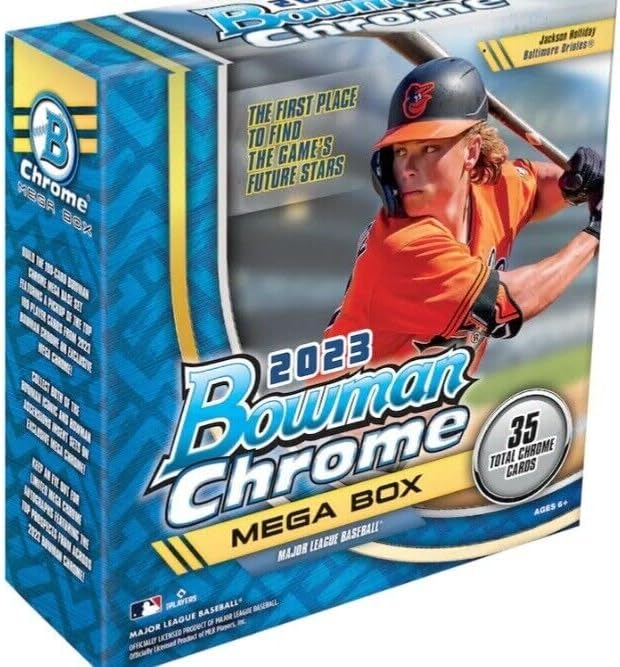 2023 Bowman Chrome Baseball Mega Box - Top Prospects Inside