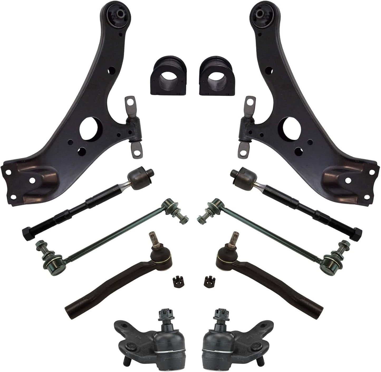 TRQ Front Steering & Suspension Kit for 2011-2020 Toyota Sienna